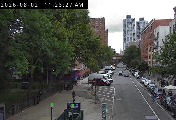 Live traffic camera view of Lexington Ave @ E 110 Street, Manhattan, New York City